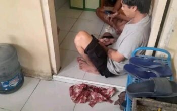 Bobrok! Napi di Rutan Way Hui Diduga Bebas Gunakan HP Usai Setor Uang